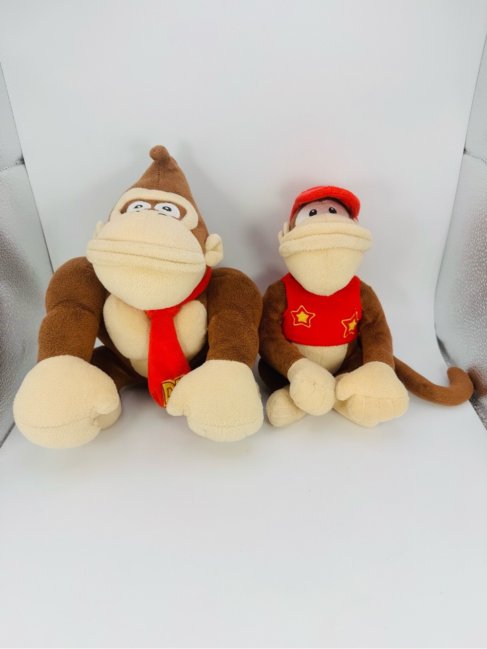 Little Buddy Super Mario All Star Collection 1586 Donkey Kong & Diddy Kong Plush